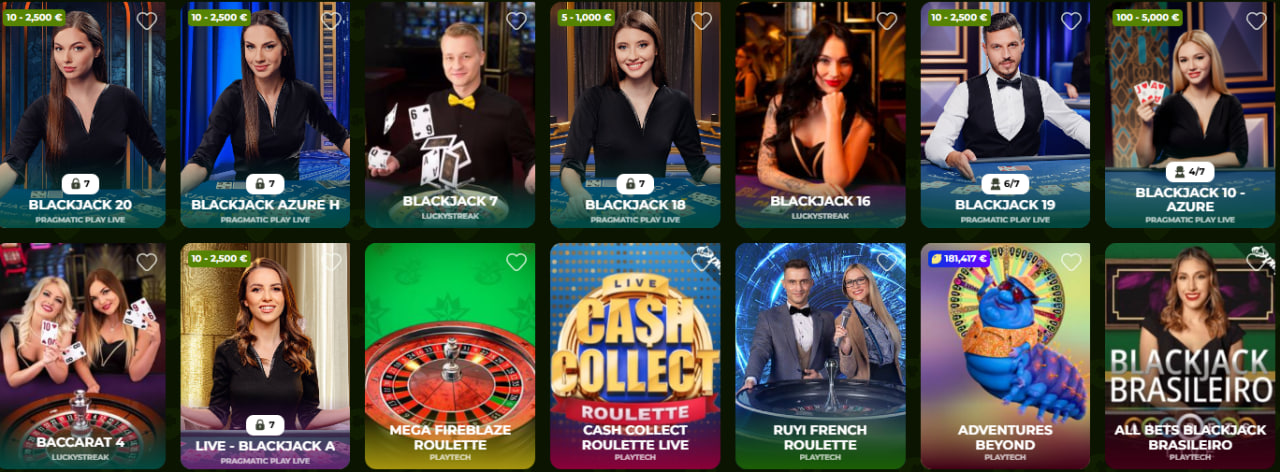 leprezone casino live slots